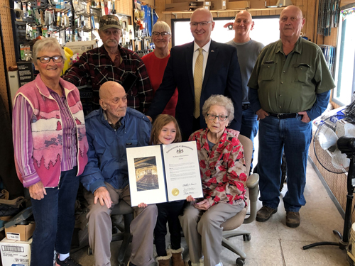 Causer Honors Austin Couple’s 75th Wedding Anniversary 